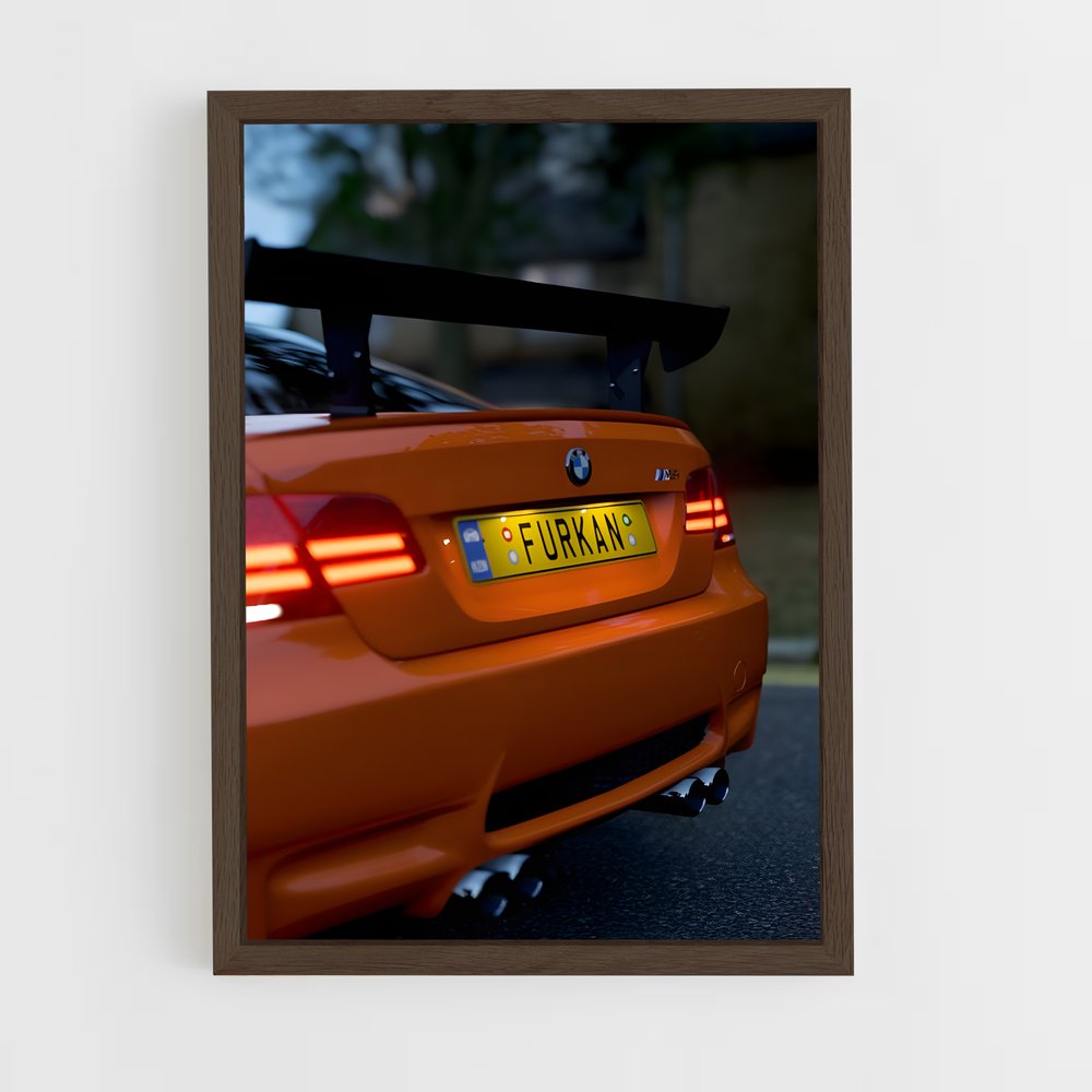 Poster M3 GTS Dream – affiche BMW (vue 5)